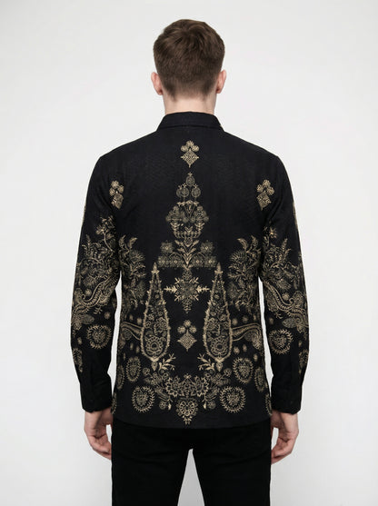 Men's Batik Shirt - Commander | Long Sleeves