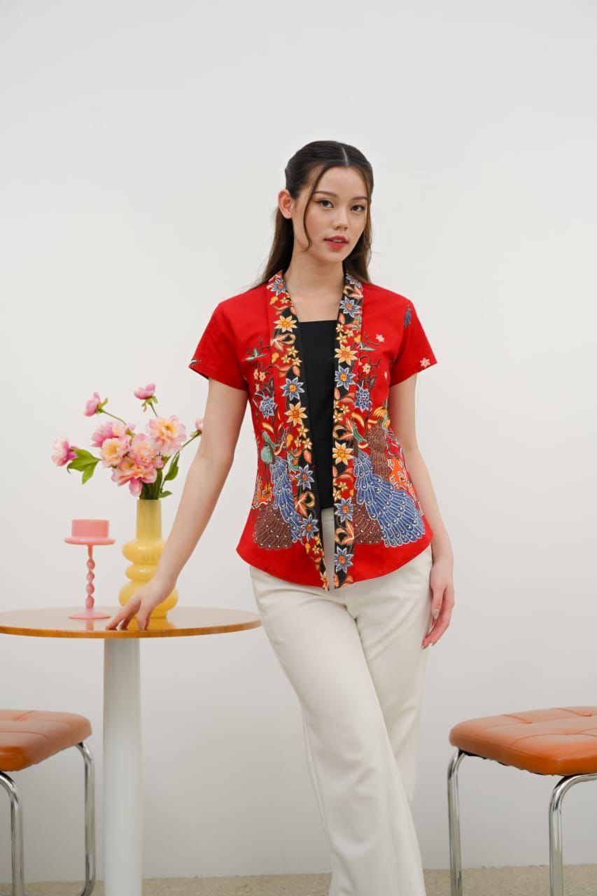 Women's Kebaya Blouse - Phoenix Prosperity