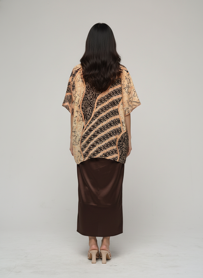 Batik Kebaya Couple Set Naomi - Mahogany
